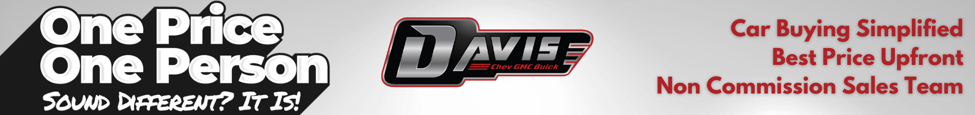 One Person One Price Davis Chevrolet Airdrie