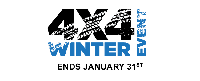 4X4 Winter Event Promotional Banner
