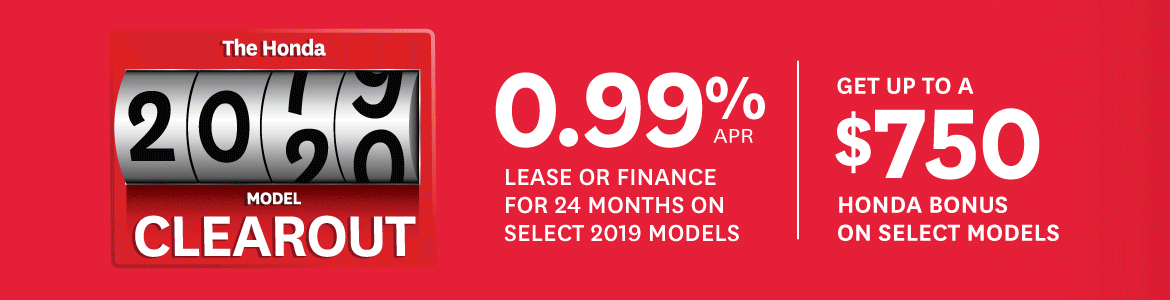 2019 Model Clearout