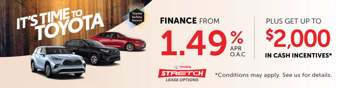 It's Time To Toyota