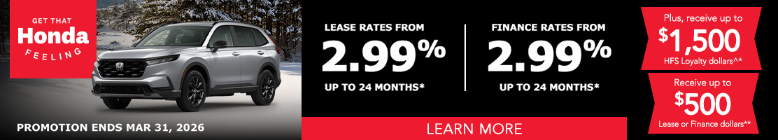 Parkway Honda Monthly Promotion VLP