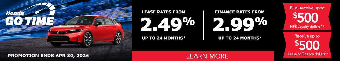 Parkway Honda Monthly Promotion VLP