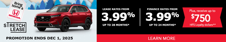 Parkway Honda Monthly Promotion VDP