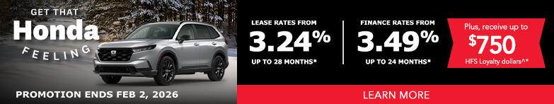 Parkway Honda Monthly Promotion VDP