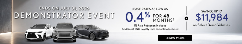 https://www.lexusofrichmondhill.com/specials/demonstrator-event/