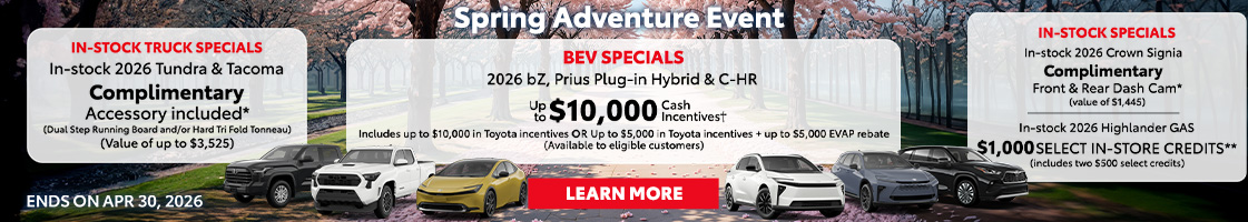 Spring Drive Event at Don Valley North Toyota