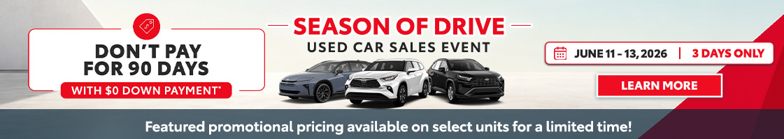 Don Valley North Toyota Used Car Sales Event