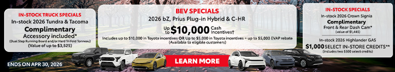 Spring Drive Event at Don Valley North Toyota