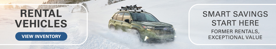 Barrie Subaru Rental Vehicles