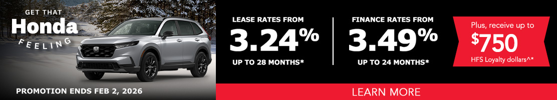 Mississauga Honda Monthly Promotion VDP