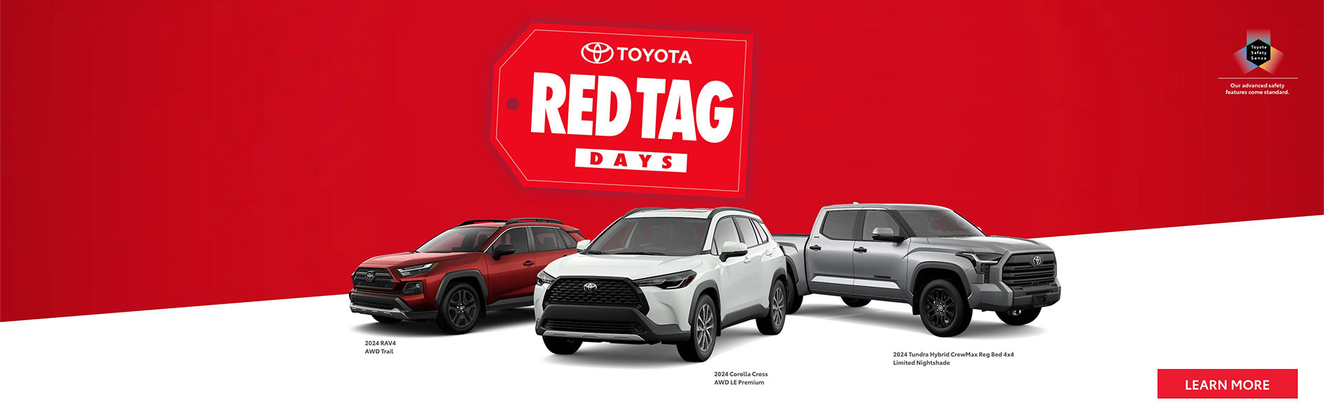 Toyota Red Tag Sale in York Region Ontario