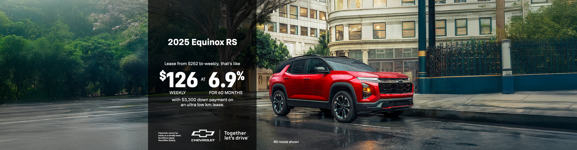 2025 Chevrolet Equinox RS at 45133 for sale in Ottawa Surgenor