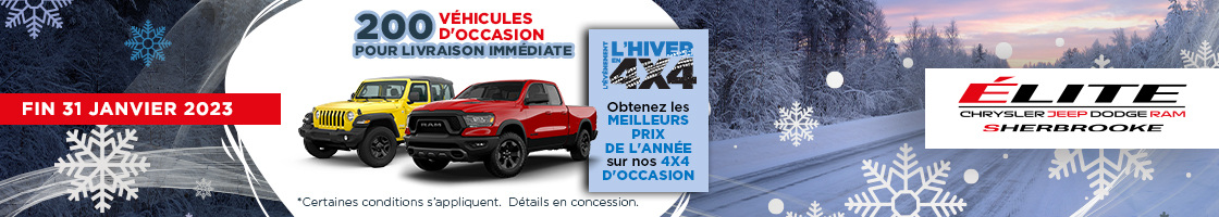Plus de 200 véhicules en stock