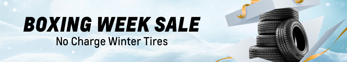 Boxing Week Sale - No Charge Winter Tires
